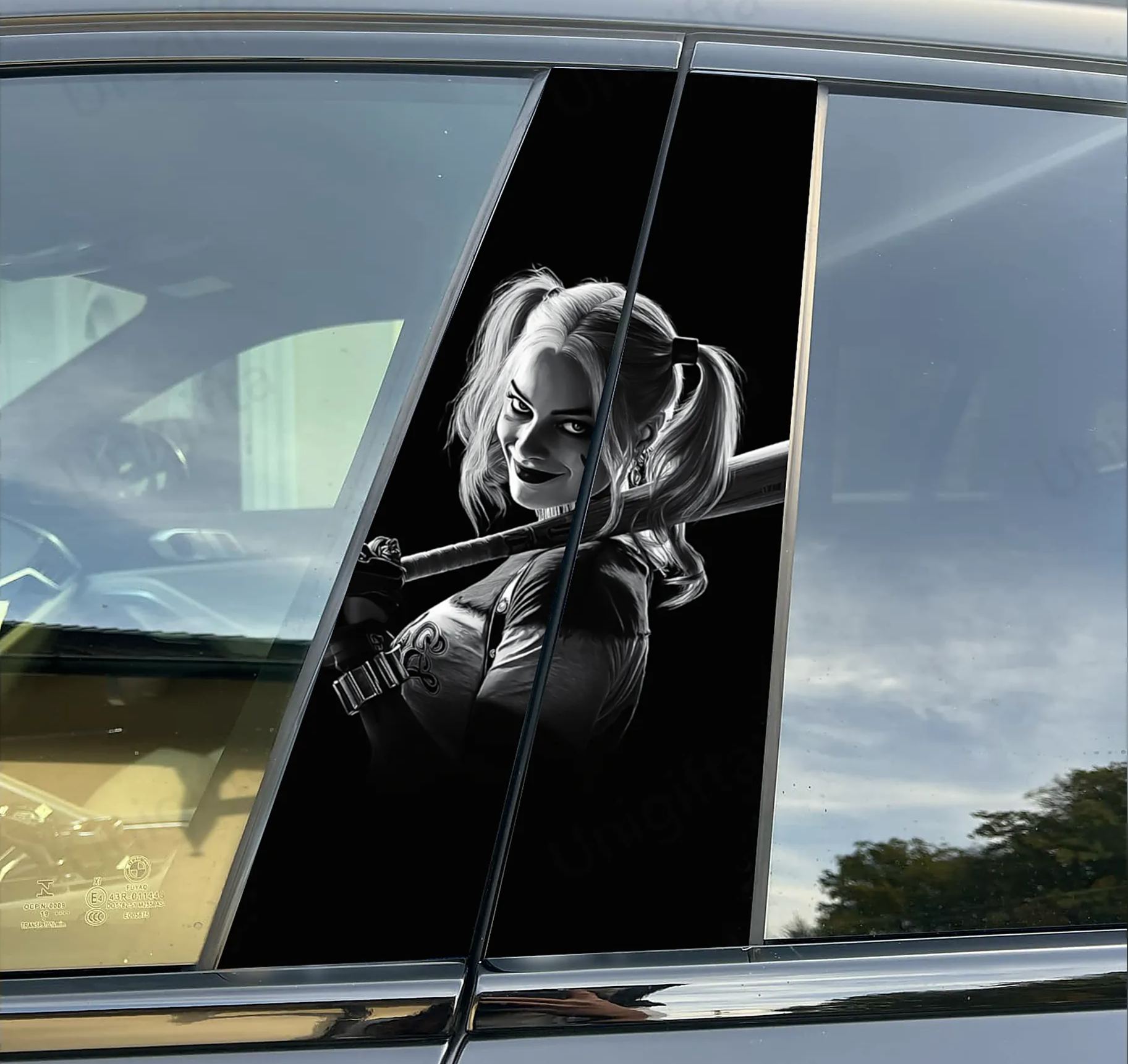 Horror Icons Car Pillar Decal(B-Pillar) – Halloween Series
