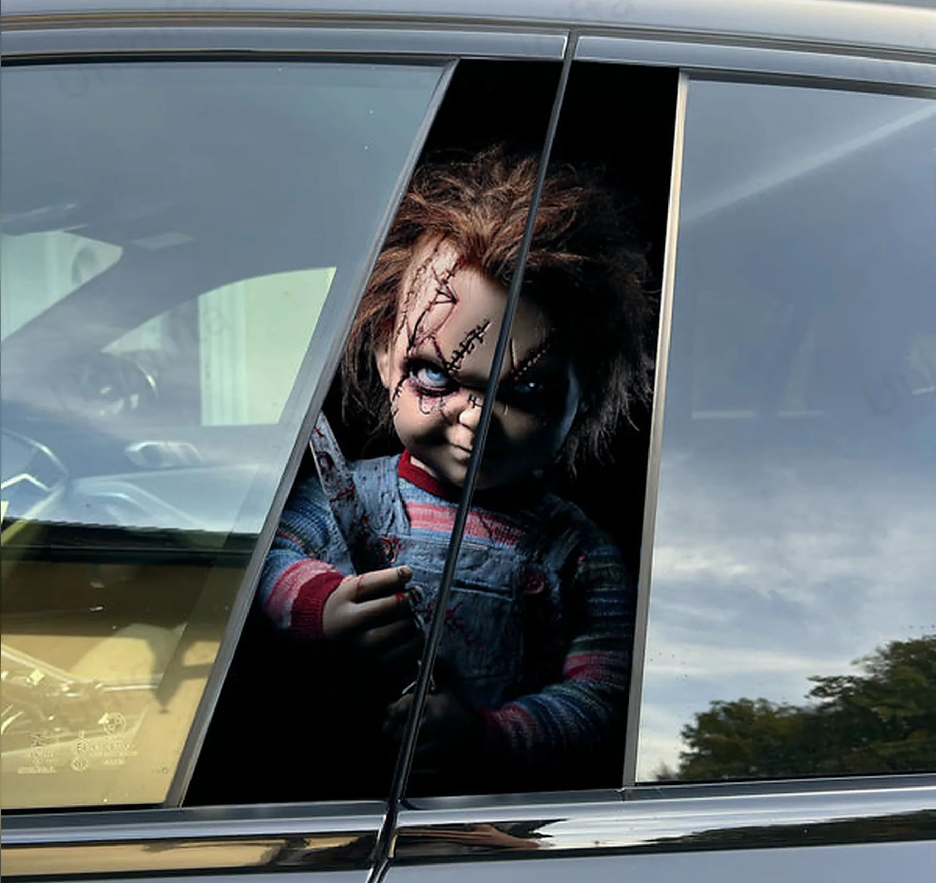 Horror Icons Car Pillar Decal(B-Pillar) – Halloween Series