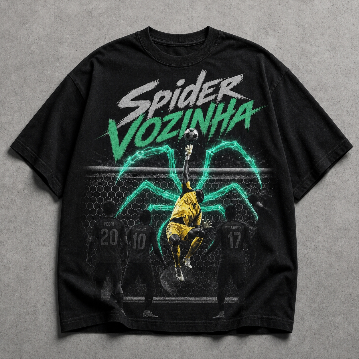 "Spider Vozinha" Cabo Verde Goalkeeper Graphic Tee