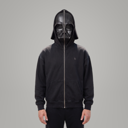 Full-Face Character Zip-Up Hoodie — Zip Up & Become The Character