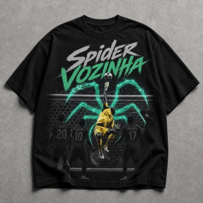 "Spider Vozinha" Cabo Verde Goalkeeper Graphic Tee