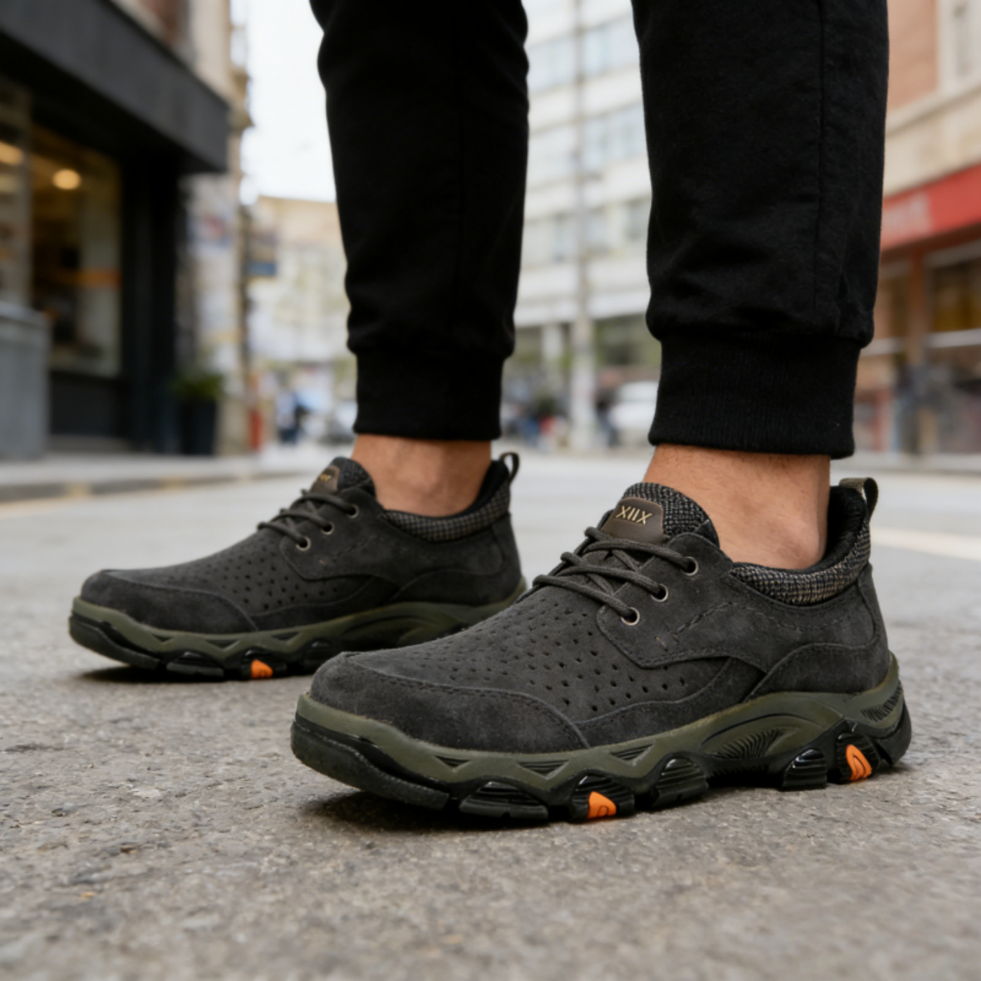 ⏰Last Day! 45% OFF 🔥GARB®Men's Genuine Leather Orthopedic Outdoor Breathable  Walking Shoes