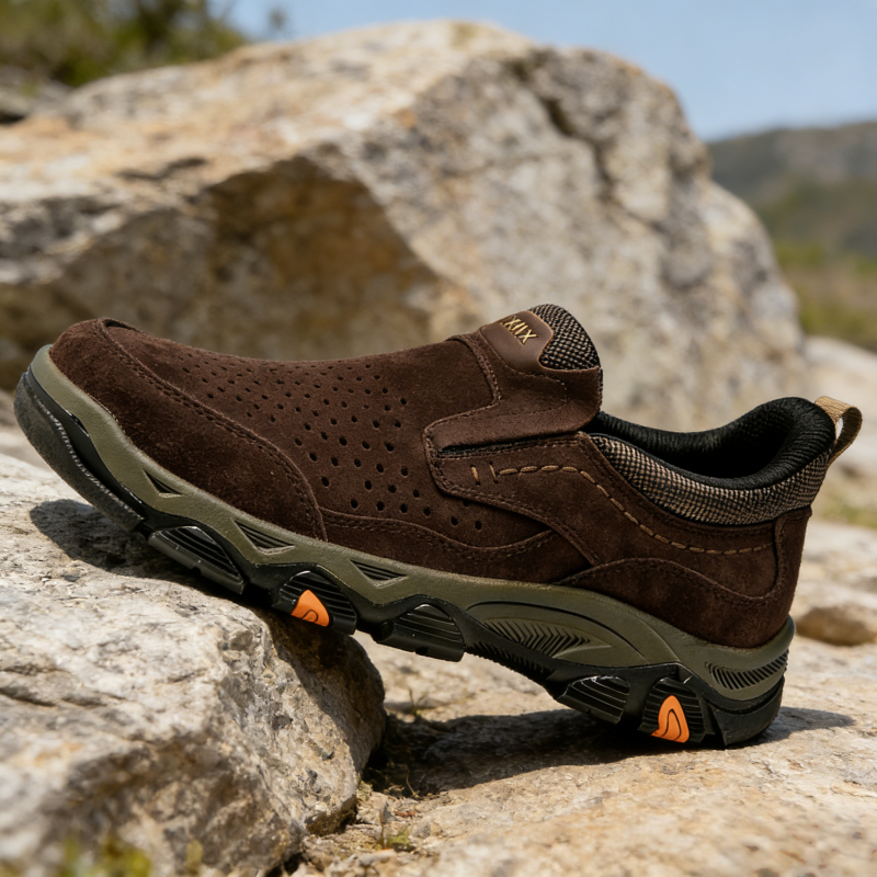 ⏰Last Day! 45% OFF 🔥GARB®Men's Genuine Leather Orthopedic Outdoor Breathable  Walking Shoes