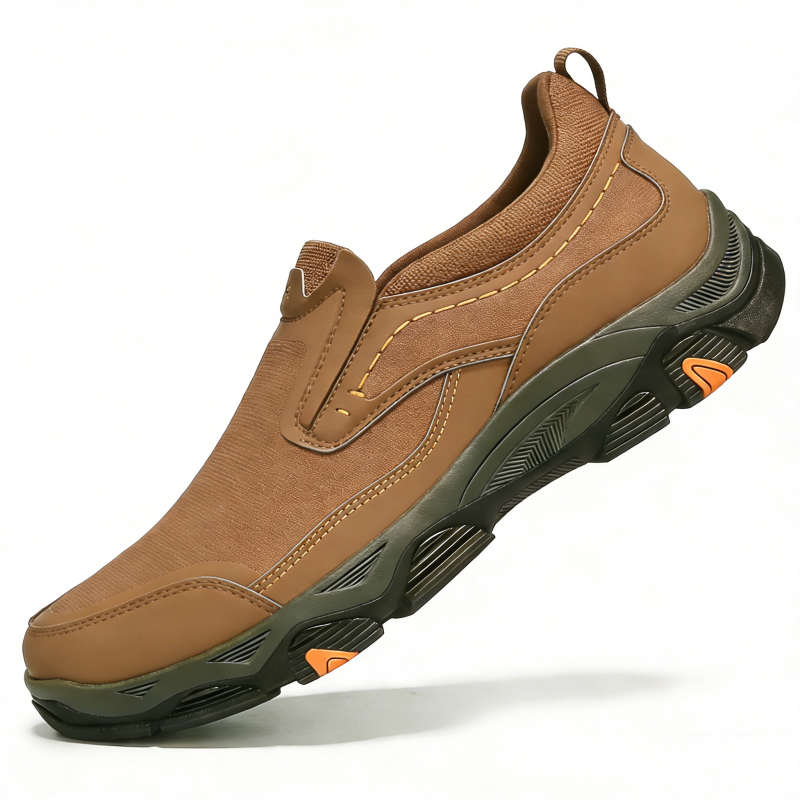 ⏰Last Day! 45% OFF 🔥GARB®Men's Genuine Leather Orthopedic Outdoor Breathable Walking Shoes
