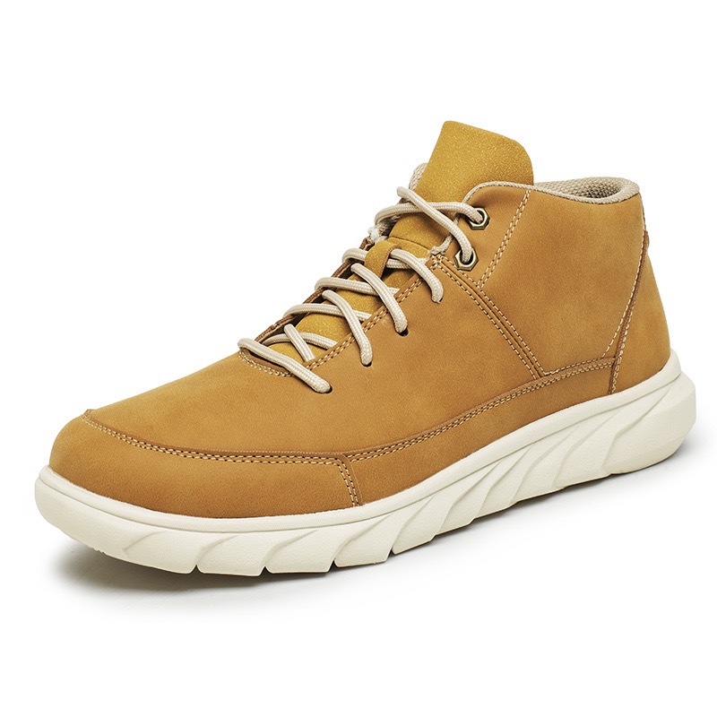 Mens Handcrafted Cowhide Orthopedic Boots