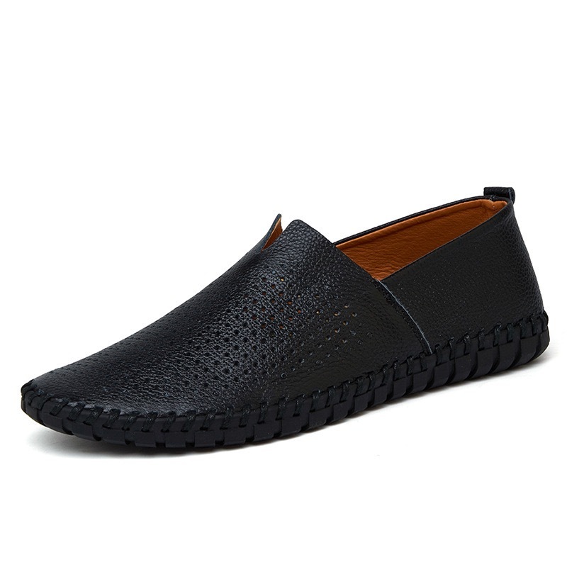 mens handcrafted cowhide loafers