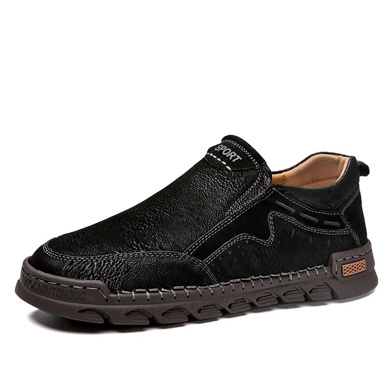 mens Handmade Cowhide Loafers