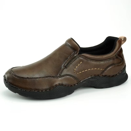 ⏰Last Day! 45% OFF  🔥GARB®Men's Mid Top Cowhide Slip On Outdoor Boots