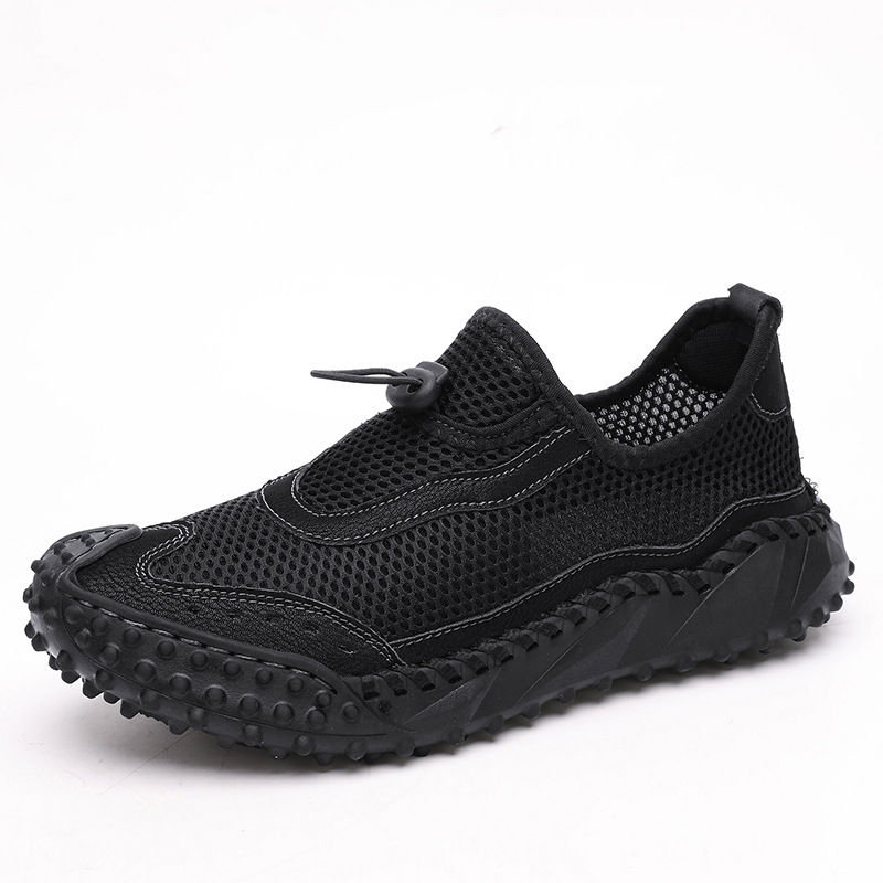 GARB Mens Lightweight Mesh Slip-On Hiking Sneakers