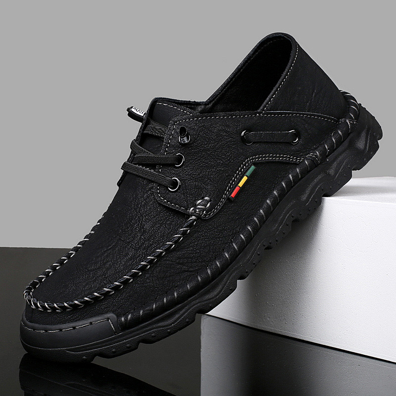 GARB Handcrafted Leather Slip-On Loafers – Arch Support & All-Day Comfort