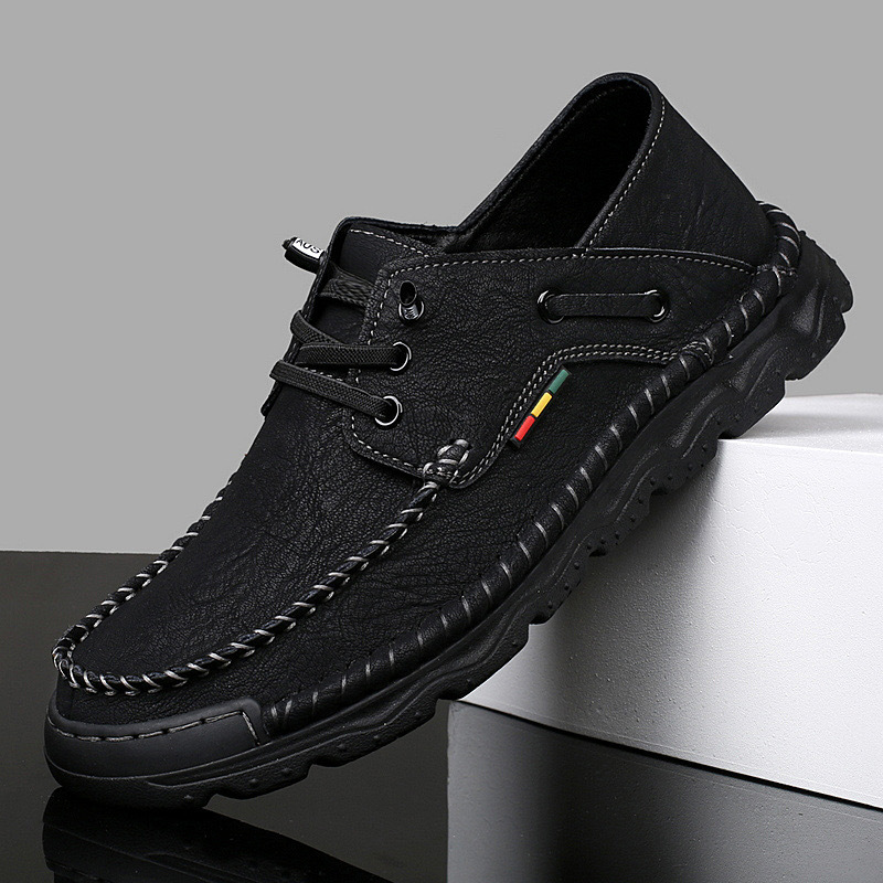 GARB Handcrafted Leather Slip-On Loafers – Arch Support & All-Day Comfort