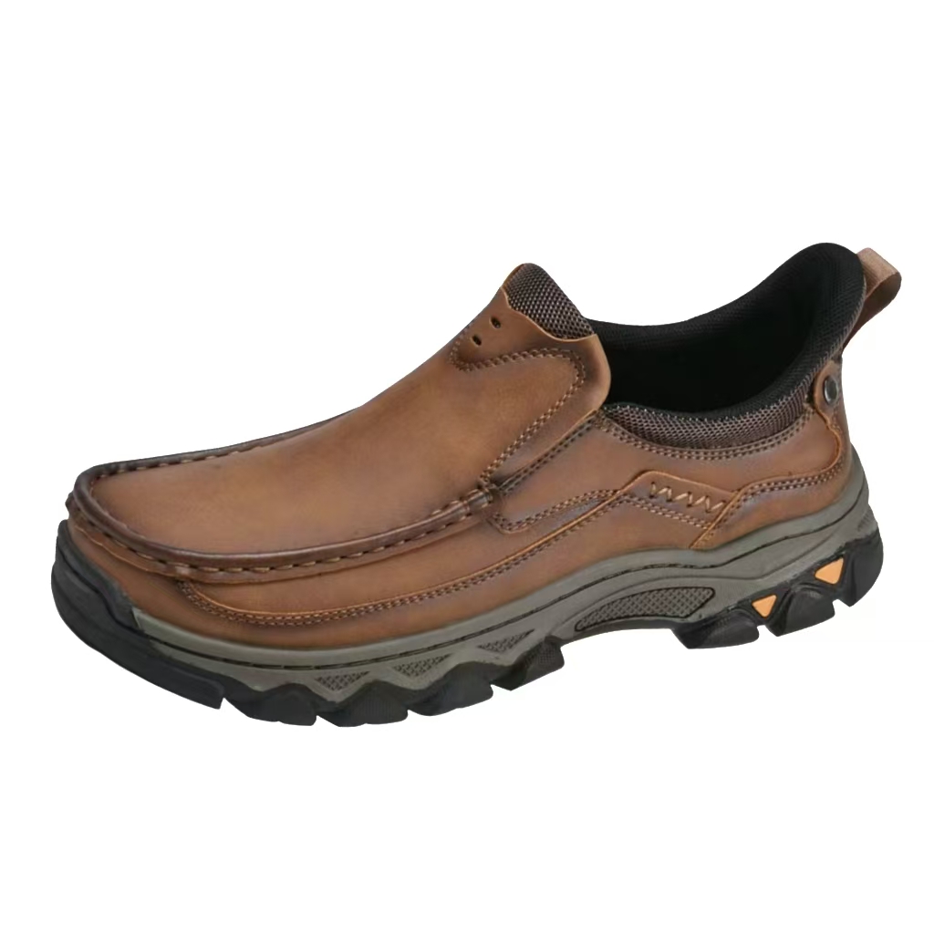 ⏰Last Day! 45% OFF 🔥GARB® Men’s Wrinkled Full Grain Leather Slip On Casual Shoes