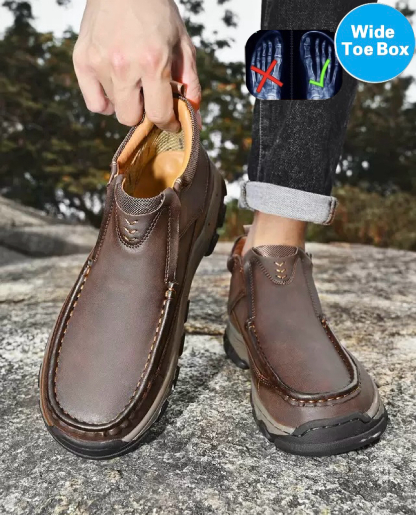 ⏰Last Day! 45% OFF 🔥GARB®Men's Orthopedic Genuine Leather Walking Boots
