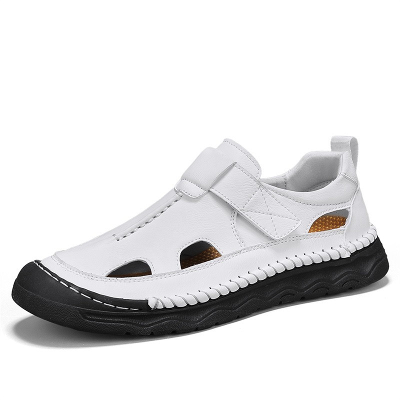 GARB Mens Handmade Cowhide orthopedic Sandals