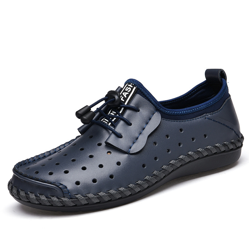 GARB Men's Casual Hollow Out Breathable Comfortable Loafers