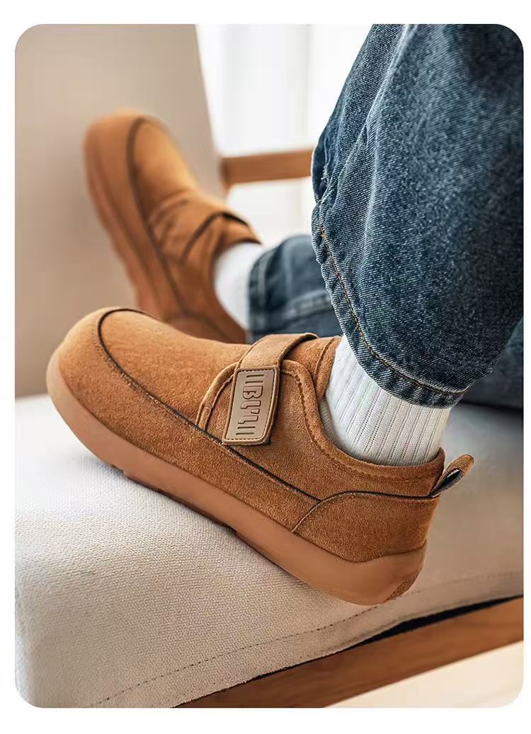 ⏰Last Day! 45% OFF  🔥GARB®Men's Genuine Leather Outdoor Slip-On Loafers with Arch Support & Wide Toe Box