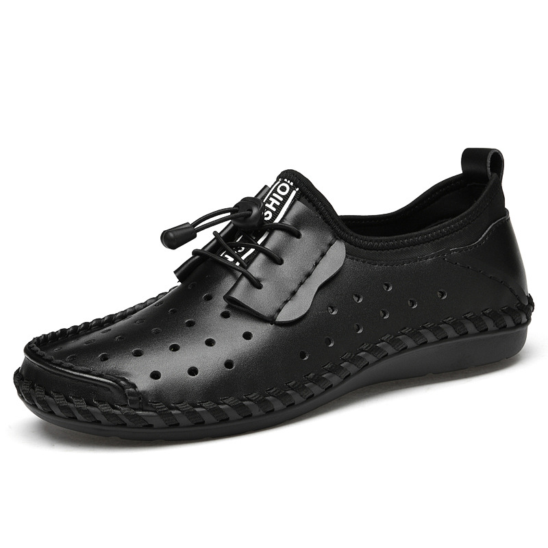 GARB Men's Casual Hollow Out Breathable Comfortable Loafers