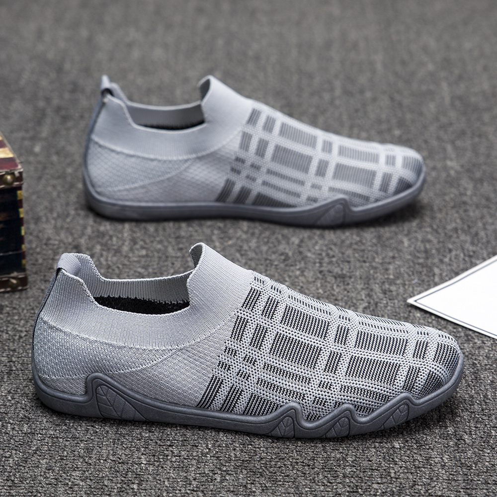 soft-soled lazy people slip-on men's shoes Breathable Casual Shoes