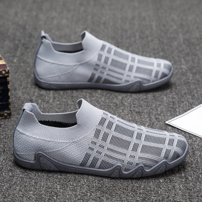 soft-soled lazy people slip-on men's shoes Breathable Casual Shoes