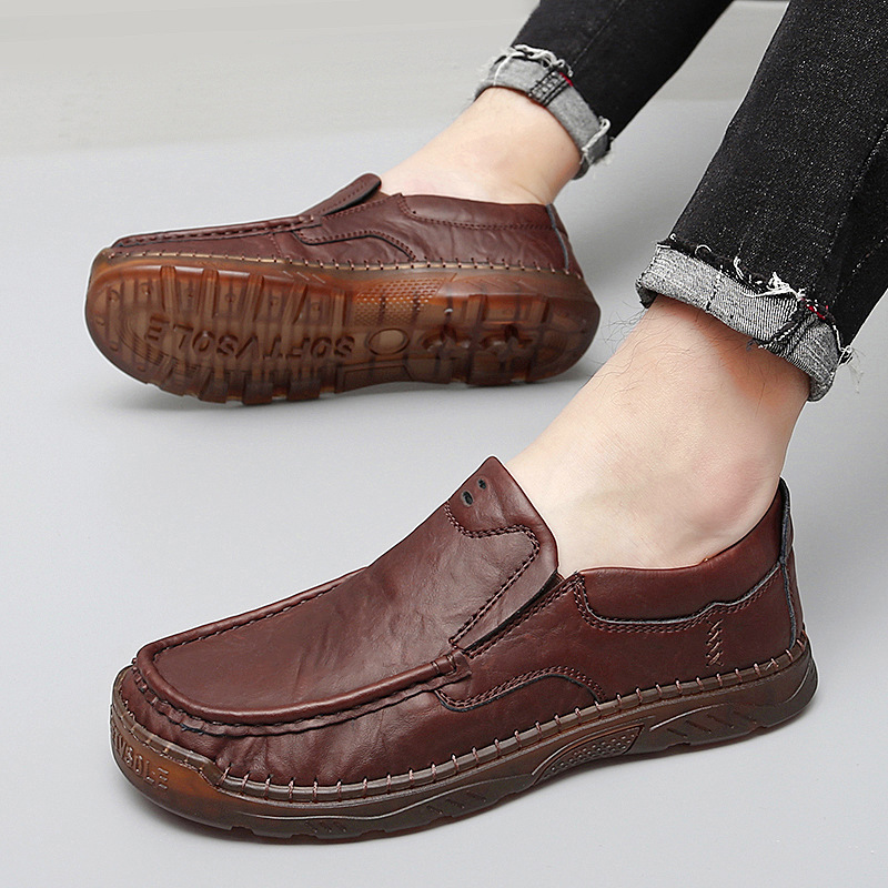 Men's Genuine Leather Casual Loafers