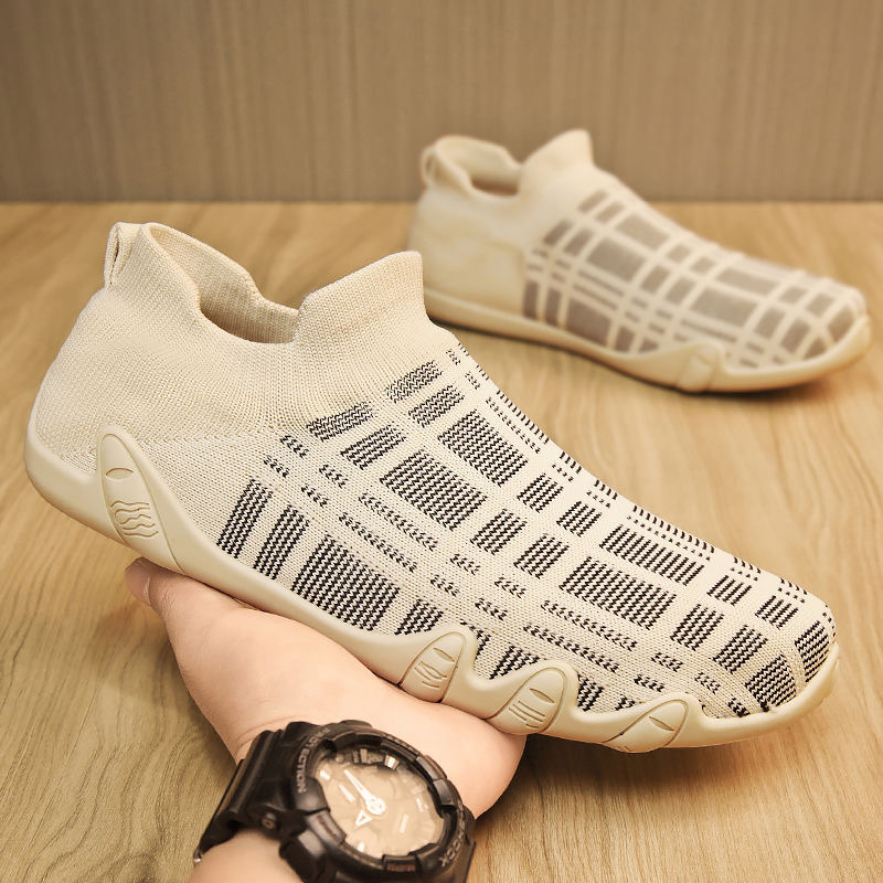 soft-soled lazy people slip-on men's shoes Breathable Casual Shoes