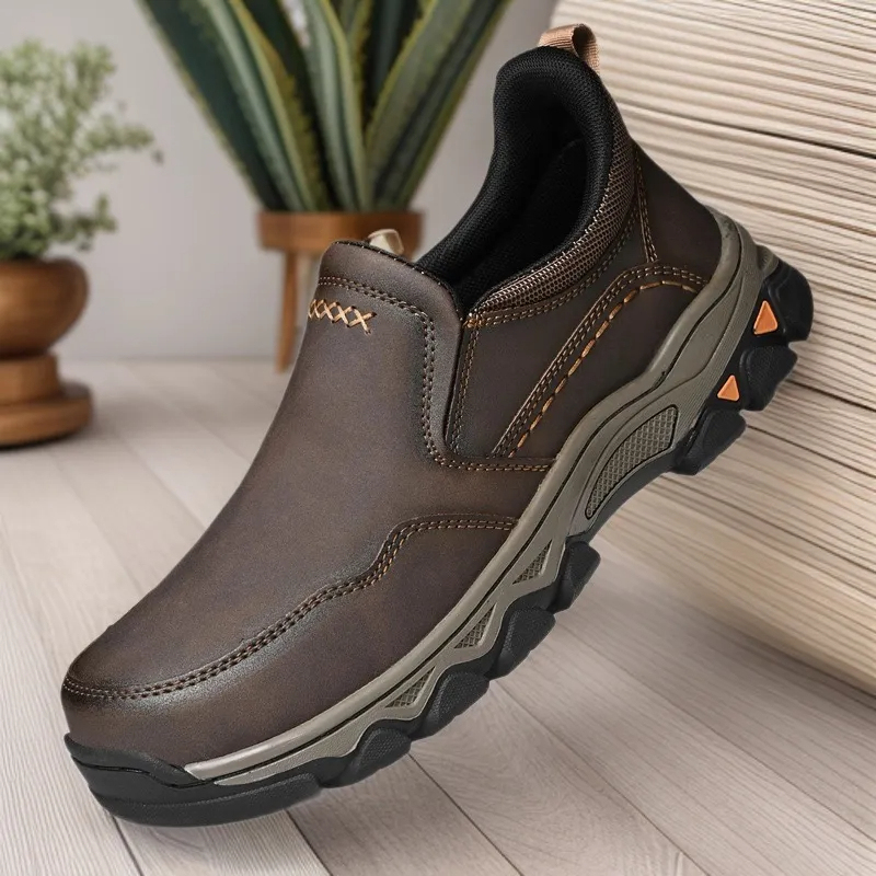 ⏰Last Day!50% OFF 🔥GARB®Men's Genuine Leather Orthopedic Outdoor Walking Shoes
