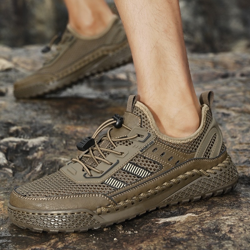 GARB Mens Mesh Breathable Outdoor Loafers