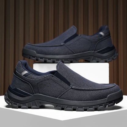 mens canvas orthopedic walking shoes