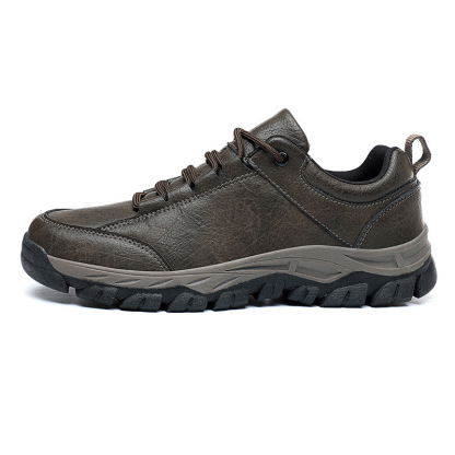 Men's Genuine Leather Sneakers - Arch Support, Shock-Absorbing Comfort