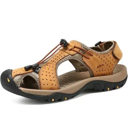 ⏰Last Day! 45% OFF  🔥GARB®Men's Handmade Cowhide Orthopedic Breathable Sandals