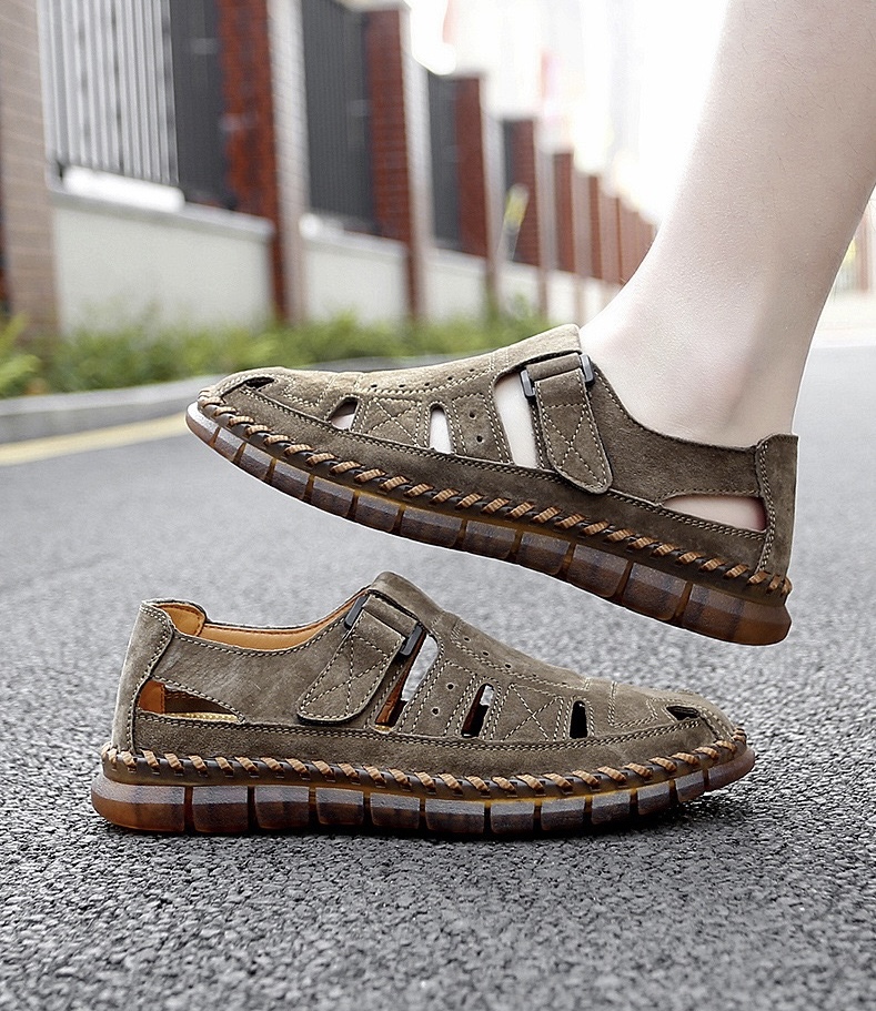 ⏰Last Day! 45% OFF  🔥GARB®Men's Handmade Breathable No-glue Orthopedic Sandals