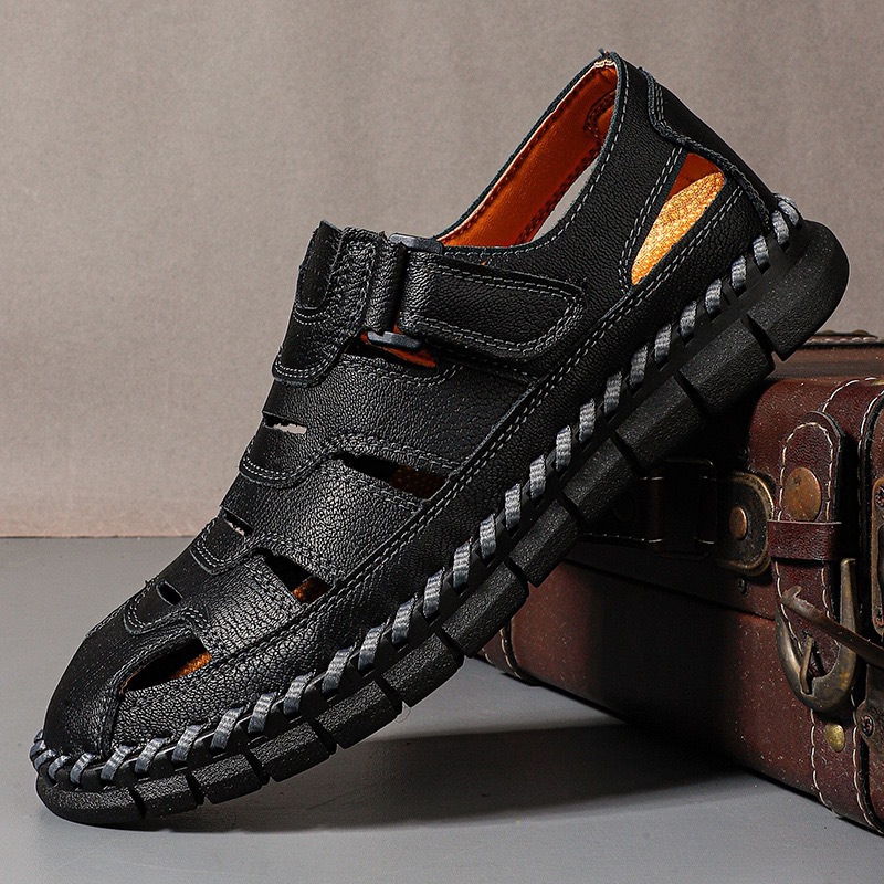 ⏰Last Day! 45% OFF  🔥GARB®Men's Handmade Breathable No-glue Orthopedic Sandals