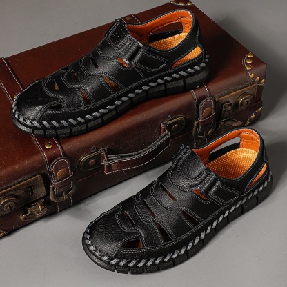 ⏰Last Day! 45% OFF  🔥GARB®Men's Handmade Breathable No-glue Orthopedic Sandals