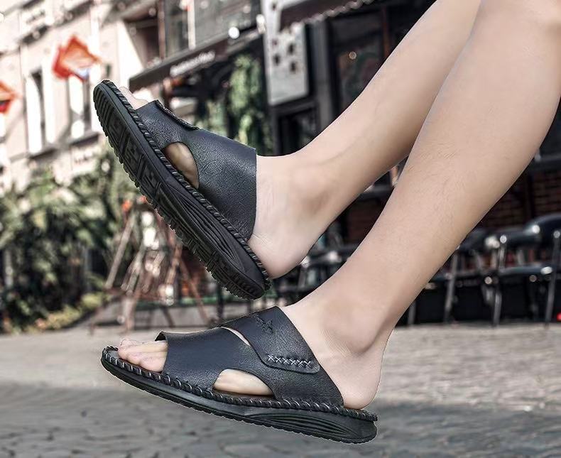 ⏰Last Day! 45% OFF  🔥GARB®Men's Handmade Breathable No-glue Orthopedic Sandals