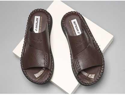 ⏰Last Day! 45% OFF  🔥GARB®Men's Handmade Breathable No-glue Orthopedic Sandals