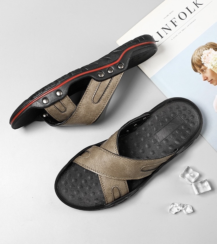⏰Last Day! 45% OFF  🔥GARB®Men's Handmade Breathable No-glue Orthopedic Sandals