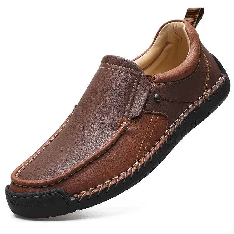 ⏰Last Day! 45% OFF 🔥GARB®Men's Handmade Genuine Leather Orthopedic Walking Shoes