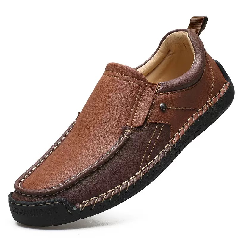 ⏰Last Day! 45% OFF  🔥GARB®Men's Handmade Genuine Leather Orthopedic Walking Shoes