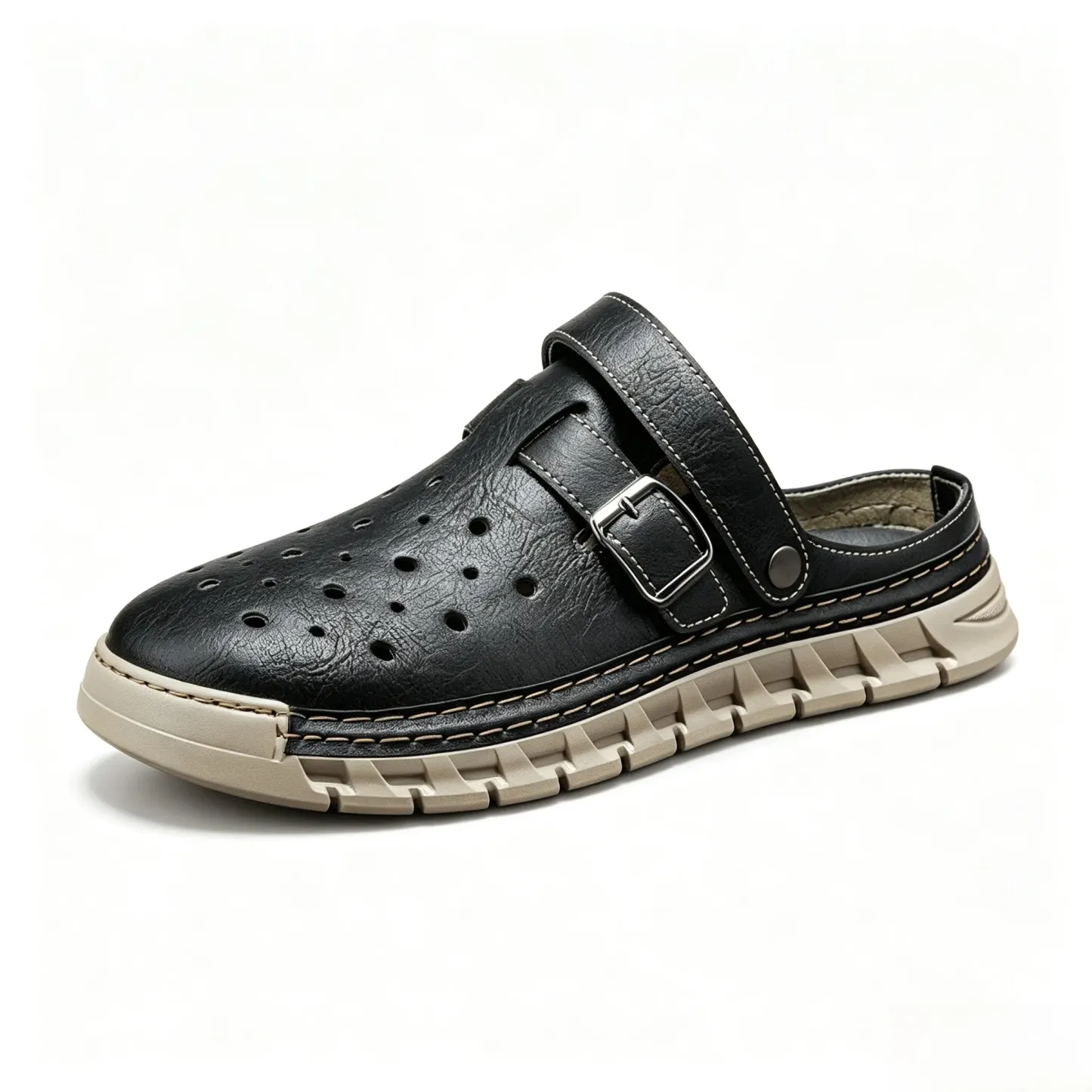 [Copy]⏰Last Day! 45% OFF  🔥GARB®Men's Orthopedic Mules (Breathable Mesh and Genuine Leather)