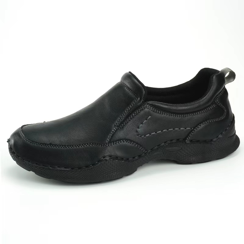 ⏰Last Day! 45% OFF  🔥GARB®Men's Mid Top Cowhide Slip On Outdoor Boots