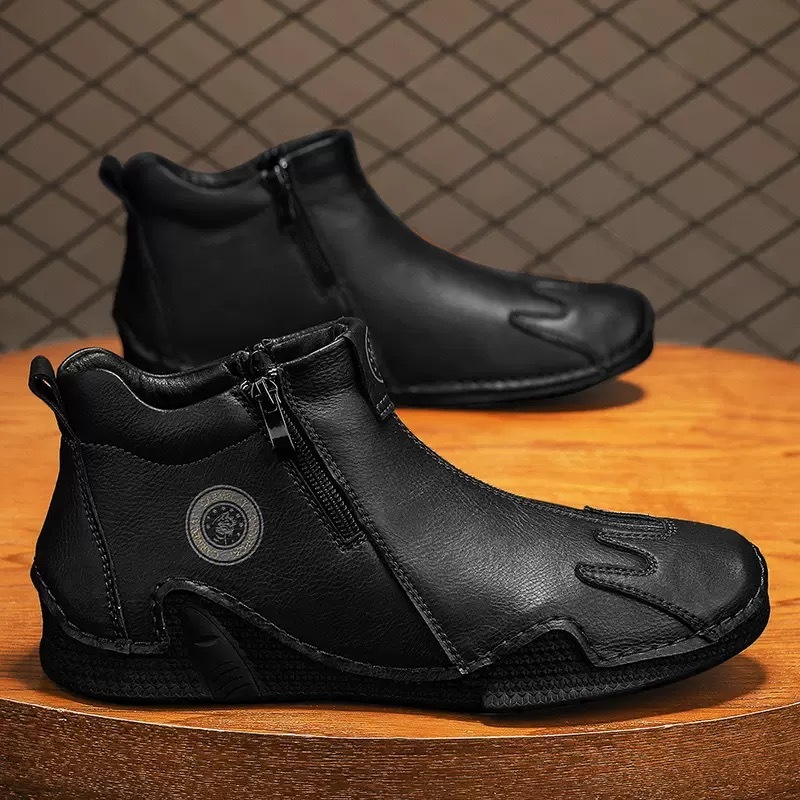 ⏰Last Day! 45% OFF  🔥GARB®Men's Handmade Genuine Leather Outdoor Waterproof Boot