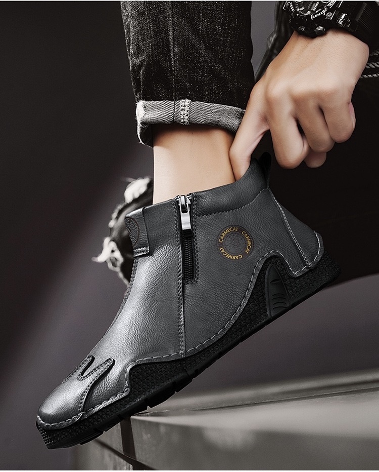 ⏰Last Day! 45% OFF  🔥GARB®Men's Handmade Genuine Leather Outdoor Waterproof Boot