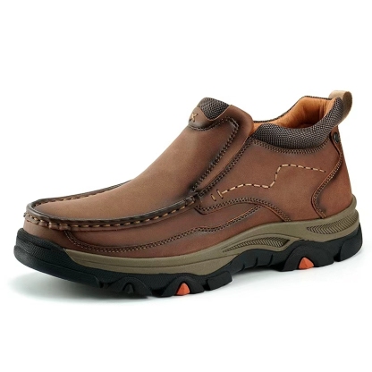 ⏰Last Day! 45% OFF  🔥GARB®Men’s Full-grain leather slip-on chunky casual shoes