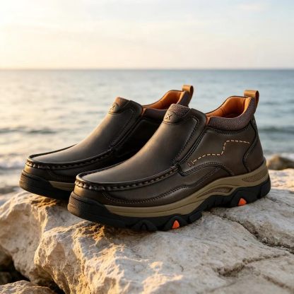⏰Last Day! 45% OFF  🔥GARB®Men’s Full-grain leather slip-on chunky casual shoes