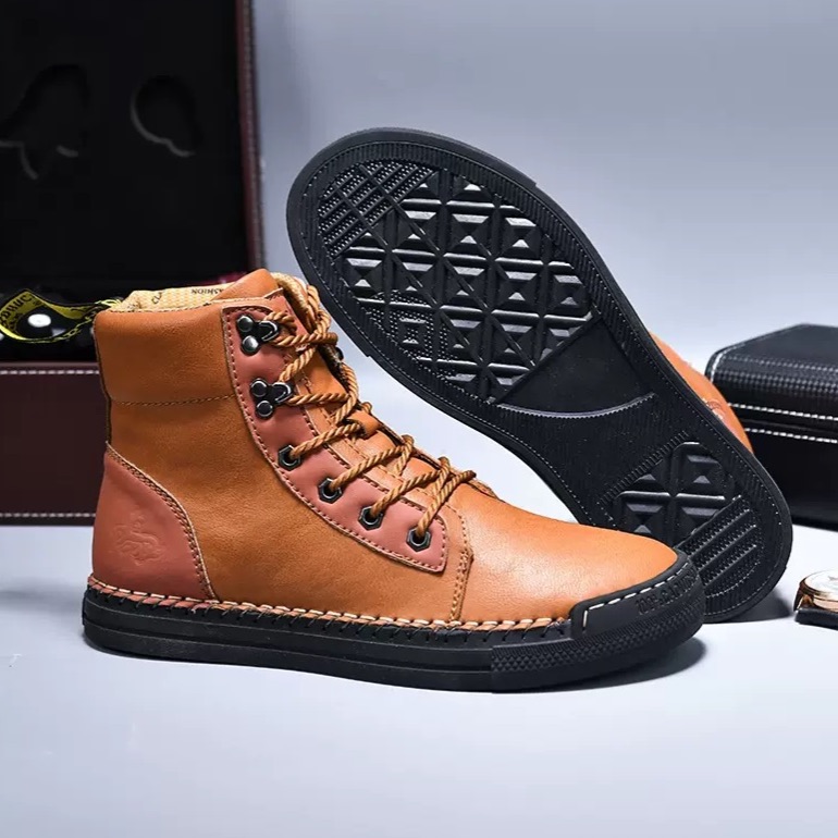 ⏰Last Day! 45% OFF 🔥GARB®Men's Genuine Leather Orthopedic Walking Boots
