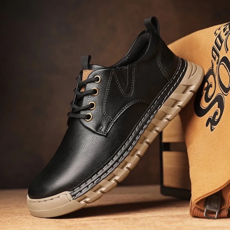 ⏰Last Day!45% OFF 🔥GARB®Men's Handmade Genuine Leather Orthopedic Shoes