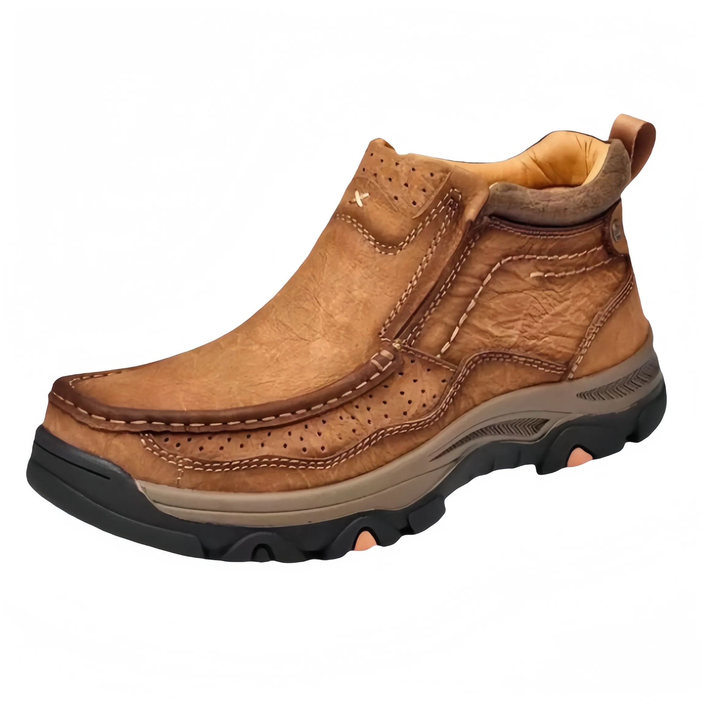 GARB®-AirBridge Breathable Leather Step-In Walkers