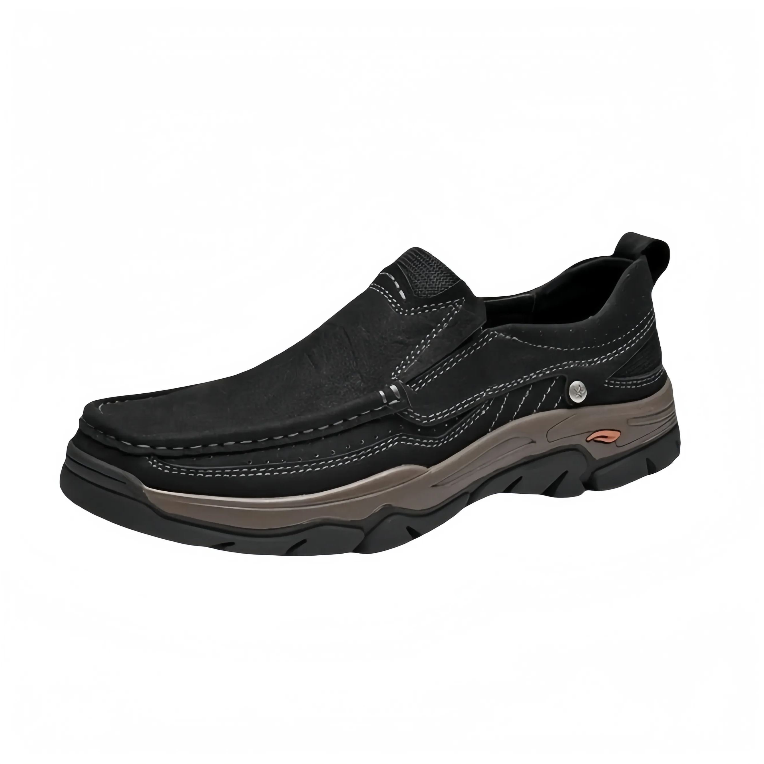 GARB®-TrailToTown Waterproof Leather Slip-On Walkers