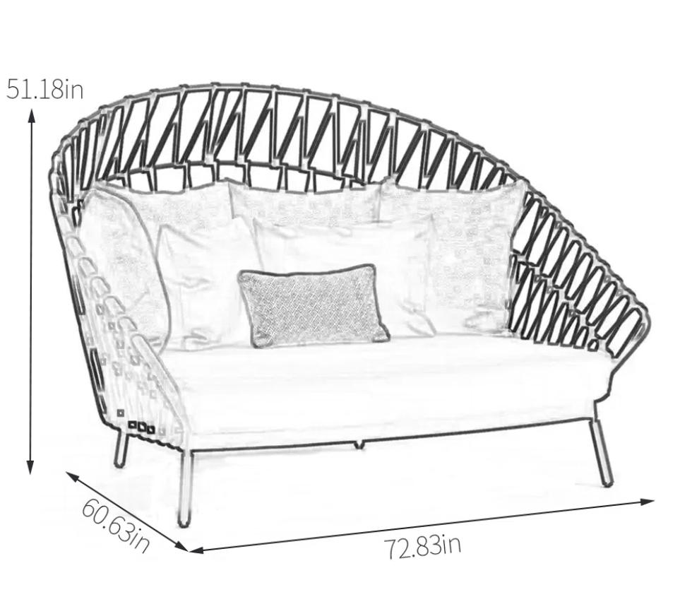 Soft Patio Sofa -