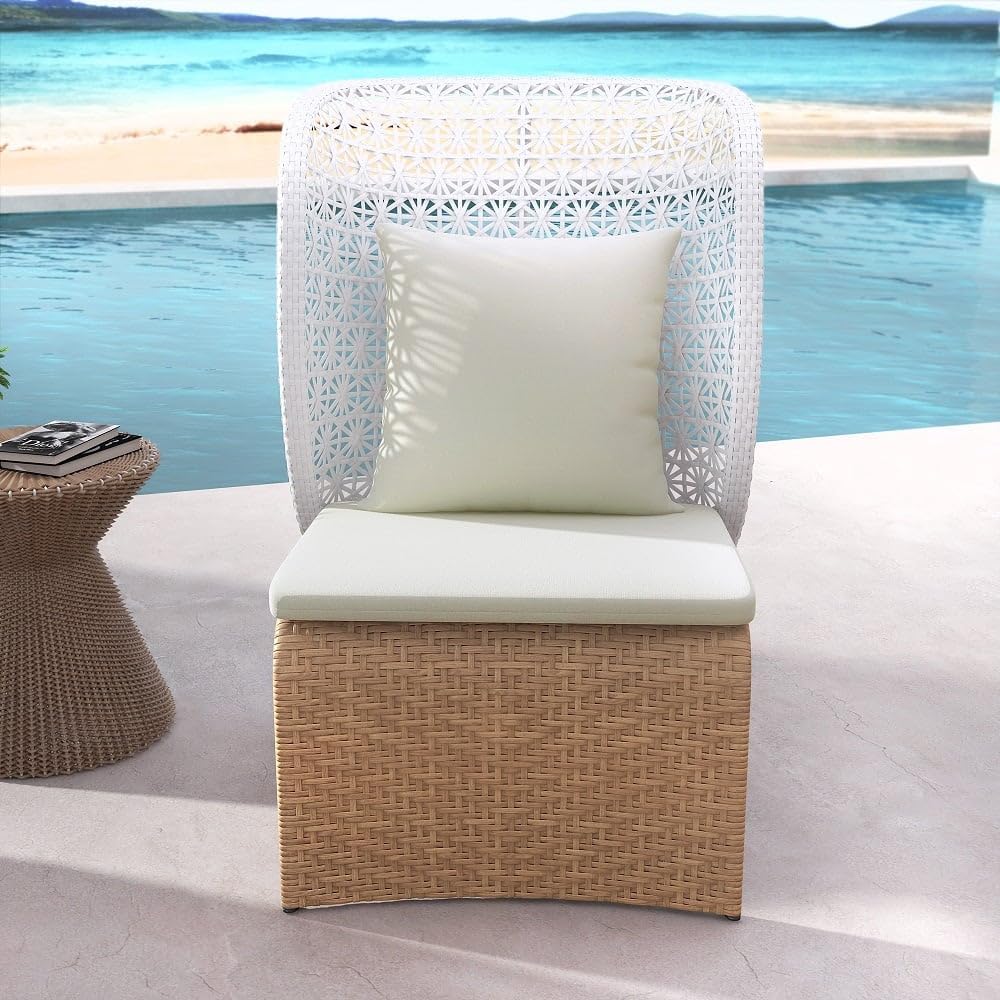 Patio Accent Wingback  Chair 